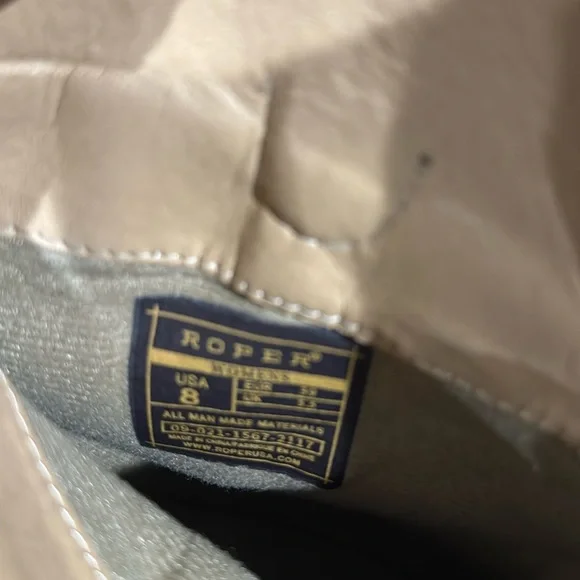 Roper Patriotic Western Boots with Stars and Stripes - Picture 5 of 8